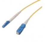 Optinis jungiamasis laidas LC/UPC&ndash;SC/UPC (SM duplex, G652D, 3mm, 1m)