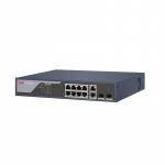 10 prievadų, 8 PoE prievadų komutatorius Hik-vision DS-3E1310P-SIV2