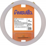 Kabelio pratraukėjas nailoninis (20m, 4mm, baltas, nailonas)