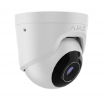 AJAX TURRETCAM 5MPIX DOME IP KAMERA , 2,8MM (100&deg;) , IR IKI 35M, MIKROFONAS, MICROSD, IP65, BALTA