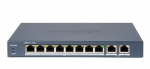 Hikvision 10 prievadų 8 PoE prievadų komutatorius DS-3E0310P-E/M(B)