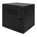 Komutacinė spinta 19'' pakabinama 15U 600x450mm (juoda, nesurinkta, IP20) ASP2-6412