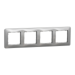 4 vietų rėmelis Schneider Electric Sedna Design SDD313804 (aliuminis)