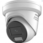 Hikvision dome DS-2CD2387G2H-LISU/SL F4 (balta, 8 MP, IR + LED, ColorVu + AcuSense)