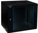 Komutacinė spinta 19'' pakabinama 9U 600x450x501mm (juoda, surinkta, IP20) AWM2-6409