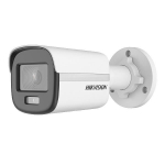 Hikvision bullet DS-2CD1047G0-L(C) F2.8 (balta, 4 MP, 30 m. LED, ColorVu Lite)