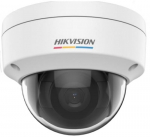 Hikvision dome DS-2CD1147G0(C) F2.8 (balta, 4 MP, ColorVu Lite)