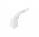 PARIS LED &scaron;viestuvas su judesio davikliu (10w, 4000K, 900lm, IP54, baltas) GTV LD-PAR10W40BC-10