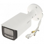 IP kamera Dahua Bullet HFW2449T-AS-IL-0360B F3.6 (Balta, 4MP, WizSense, IR 60m, LED 50m, IP67)