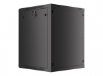 Komutacinė spinta 19'' pakabinama 18U 600x600mm (juoda, nesurinkta, IP20) ASP2-6618