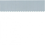 Angų uždengimo dangtelis Hager P012 (12 modulių, baltas)