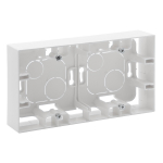 Vir&scaron;tinkinė dėžutė Niloe Step Legrand 863198 (balta, 2 mod.)