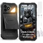 Tvirtas karinis i&scaron;manusis telefonas CUBOT KINGKONG DURA 20/128 GB su keičiama baterija