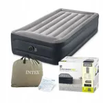 Vienvietis pripučiamas čiužinys INTEX 191 &times; 99 &times; 42 cm su integruotu elektriniu siurbliu