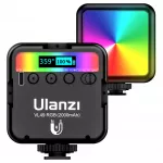 RGB LED nuolatinio ap&scaron;vietimo lempa 2000mAh vlogams ir fotografijai