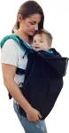&bdquo;Little Frog&ldquo; juodas softshell uždangalas ne&scaron;ynei