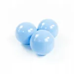 Plastikiniai kamuoliukai &ndash; įvairių spalvų, 20 vnt., 7 cm