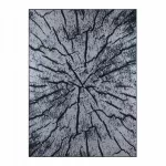 Kilimas 160x220 pilkas svetainei, medžio kamieno gamtos 3D efektas, loft, Deluxe Tree