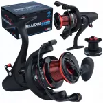 Ritė Hokkaido Rebellious Carp Pro 5000 su laisvąja eiga + Atsarginė &scaron;pūlė