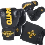 Manto Prime 2.0 PRO juodos bokso treniruočių pir&scaron;tinės, 16 oz