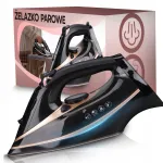 RETOO R-OR1099-1 garinis lygintuvas, 2600 W, keraminis padas, &bdquo;Anti-Calc&ldquo; ir &bdquo;Anti-Drip&ldquo;