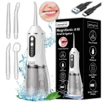 Belaidis dantų irigatorius Zenwire MagniSonic A18, kelioninis, 390 ml, USB-C