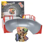Fingerboard rinkinys su bowl tipo rampa ir mini riedlente