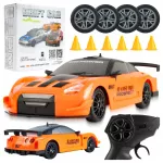 Nuotoliniu būdu valdomas automobilis MalPlay RC Drift 4x4, 2,4 GHz, 1:24, su LED žibintais ir USB įkrovimu