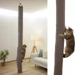 KERBL Climber lubinė draskyklė katei &ndash; laipiojimo mai&scaron;as ir žaislas, 240 cm