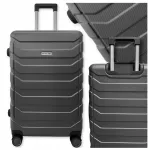 Mažas kabinamas kelioninis lagaminas &bdquo;Omna ARIZONA&ldquo;, 40 l, ABS, su ratukais, juodas