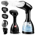 Maltec HDS5000W rankinis drabužių garintuvas ir garinis lygintuvas, 7 viename, su priedais ir kelnių kantų segtuku