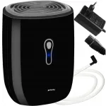 Ruhhy O16406 tylus oro sausintuvas su vandens i&scaron;leidimo žarnele, juodas, 22,5 W, 800 ml