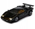 Welly juodas &bdquo;Lamborghini Countach LP 5000 S&ldquo; 1:34 modelis
