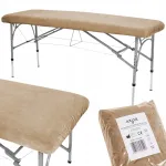 &bdquo;Akito&ldquo; veliūrinė paklodė masažo stalui 60 &times; 184 cm su elastine guma