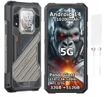 &bdquo;Cubot KingKong X&ldquo; 16 GB / 512 GB 5G i&scaron;manusis telefonas, NFC, &bdquo;Dual SIM&ldquo;, atsparus vandeniui ir smūgiams