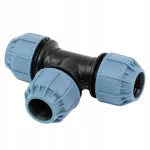 Elysee Irrigation prisukamas PE vamzdžių tri&scaron;akis 25 &times; 25 &times; 25 mm, PN10