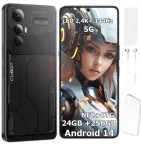I&scaron;manusis telefonas &bdquo;CUBOT MAX 5&ldquo; 24/256 GB, NFC, &bdquo;Dual SIM&ldquo;, 5G, 4G, 6,95 col., OTG + dėklas ir hidrogelio plėvelė