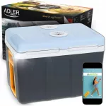 Ne&scaron;iojamas elektrinis kelioninis &scaron;altkrep&scaron;is Adler 40L, 12V/230V