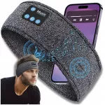 ZeeTech &bdquo;Bluetooth&ldquo; sportinė galvos juosta bėgiojimui, miegui ir akims su mikrofonu