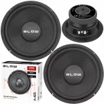 2x Galingas automobilinis bosinis garsiakalbis žemų dažnių Woofer 200W 6,5 colio 165 mm