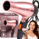 RETOO U159 sulankstomas kelioninis plaukų džiovintuvas, 1500 W, su koncentratoriumi