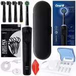 ORAL-B VITALITY PRO D103 Elektrinis dantų &scaron;epetėlis, juodas, rinkinys