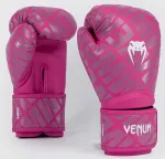 Venum Contender 1.5 XT bokso pir&scaron;tinės, rožinės ir baltos, 12 oz