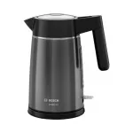 &bdquo;Bosch DesignLine&ldquo; TWK5P475 elektrinis virdulys, 2400 W, 1,7 l, sidabrinis