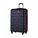 Didelis juodas kietasis kelioninis lagaminas PUCCINI ABS018A 1