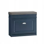SoBuy batų spintelė su suoliuku, 24 cm gylio, FSR82-K-B