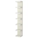 IKEA LACK sieninė lentyna, balta, 30 &times; 190 cm