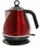 Kassel 93224 elektrinis virdulys, 1,7 l, raudonas, vandeniui, kavai ir arbatai
