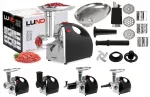LUND 67900 daugiafunkcė mėsmalė, daržovių pjaustyklė, de&scaron;rų kim&scaron;tuvas ir sulčiaspaudė, 550 W