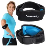 &bdquo;Fit4Med&ldquo; reguliuojamas alkūnės įtvaras tenisininko ir golfo žaidėjo alkūnei su silikonine pagalvėle